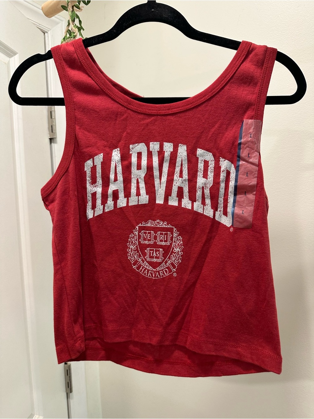Harvard Women's Red Tank Top — Collegiate Graphic